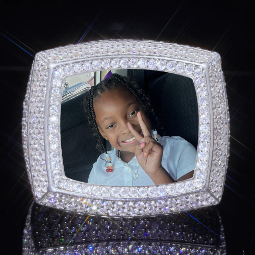 3D CUSTOM PICTURE ICED RING