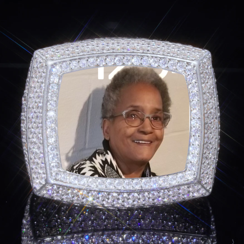 3D CUSTOM PICTURE ICED RING