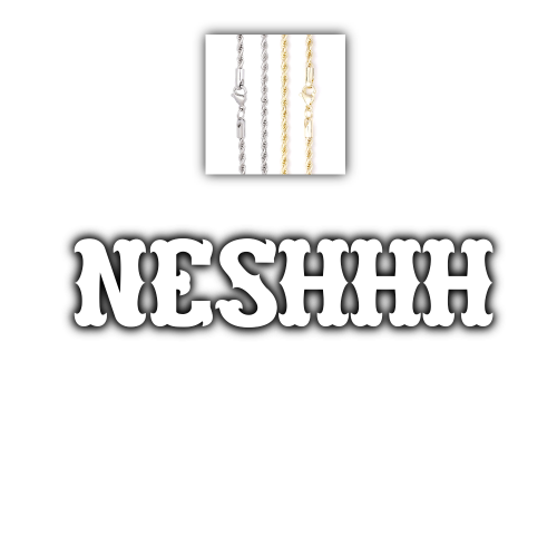 Custom Letters Freibeuter Font Necklace