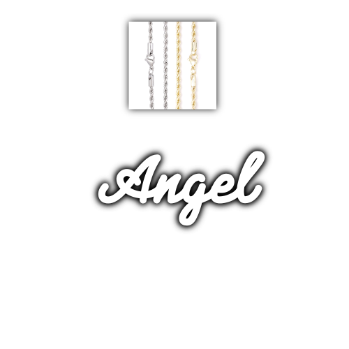 Script Custom Letter Necklace