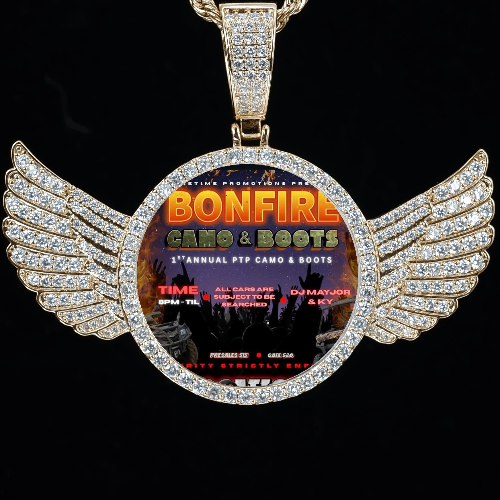 CUSTOM PICTURE PENDANT STYLE-4