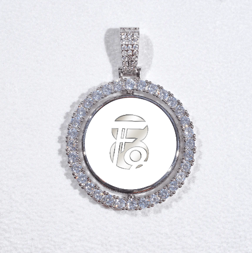 3D Spinning 2-Faced Custom Picture Pendant