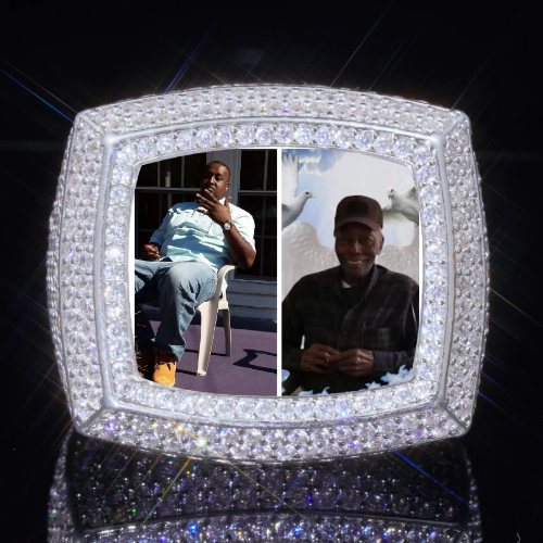 3D CUSTOM PICTURE ICED RING
