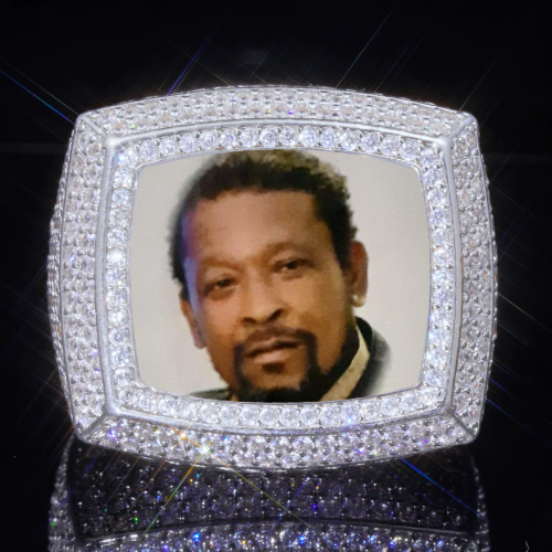 3D CUSTOM PICTURE ICED RING