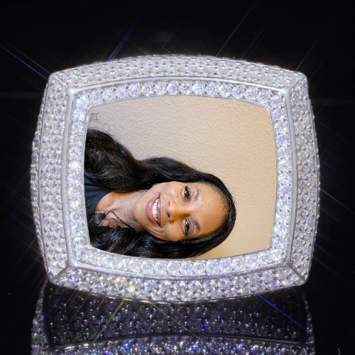 3D CUSTOM PICTURE ICED RING