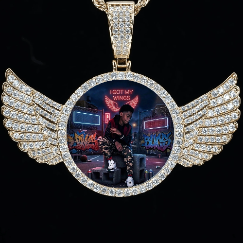 CUSTOM PICTURE PENDANT STYLE-4