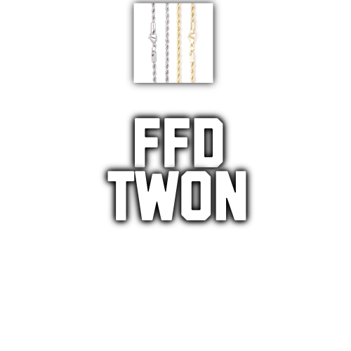 Custom Letters Baguette Two Layer Necklace