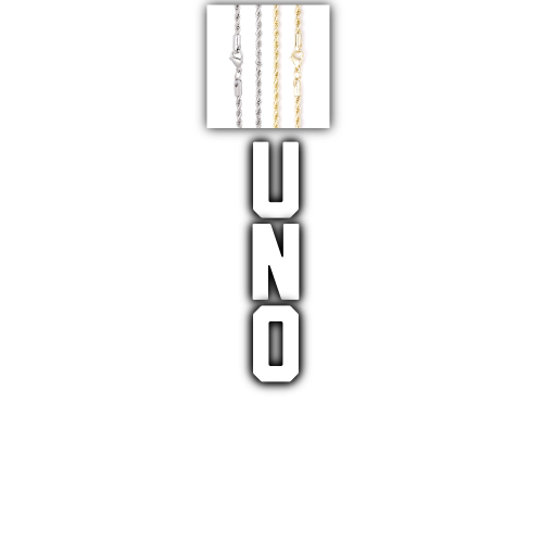 Custom Letters Baguette Two Layer Necklace