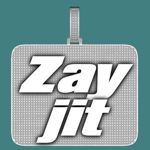 CUSTOM LETTER NECKLACE 3D BIG SQUARE
