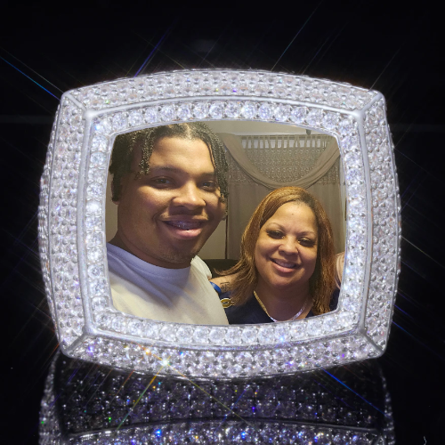 3D CUSTOM PICTURE ICED RING