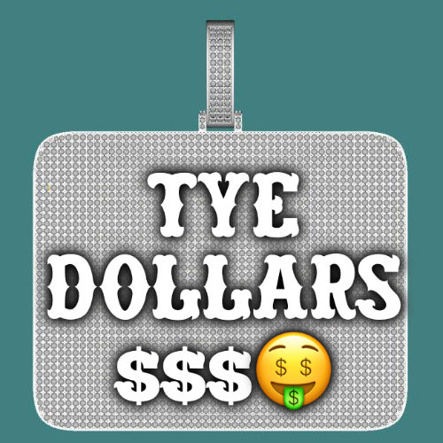 CUSTOM LETTER NECKLACE 3D BIG SQUARE