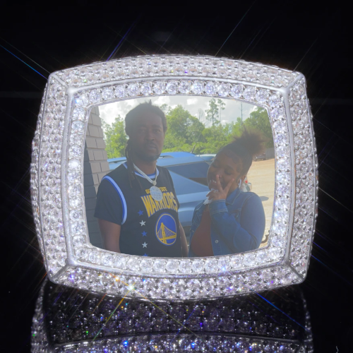 3D CUSTOM PICTURE ICED RING
