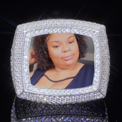 3D CUSTOM PICTURE ICED RING