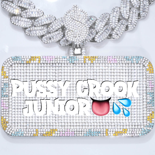 CUSTOM LETTER NECKLACE 3D COLORFUL SQUARE