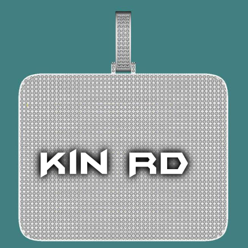 CUSTOM LETTER NECKLACE 3D BIG SQUARE
