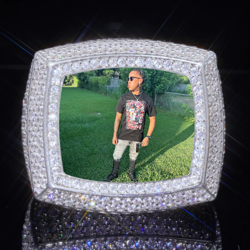 3D CUSTOM PICTURE ICED RING
