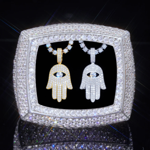 3D CUSTOM PICTURE ICED RING