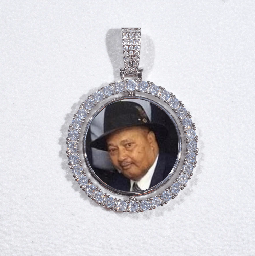 3D Spinning 2-Faced Custom Picture Pendant