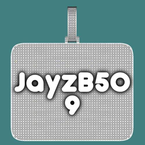 CUSTOM LETTER NECKLACE 3D BIG SQUARE