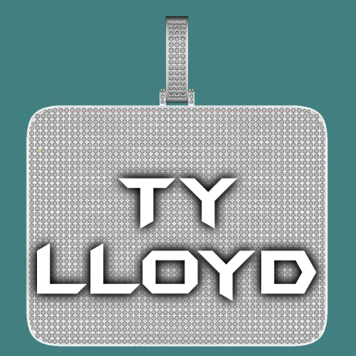 CUSTOM LETTER NECKLACE 3D BIG SQUARE