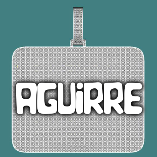 CUSTOM LETTER NECKLACE 3D BIG SQUARE