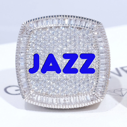CUSTOM LETTER 3D ICED RING