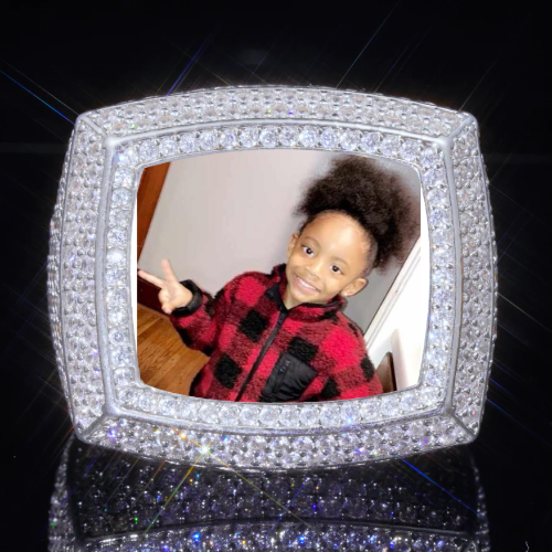 3D CUSTOM PICTURE ICED RING