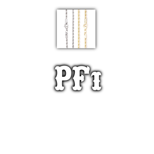 Custom Letters Freibeuter Font Necklace