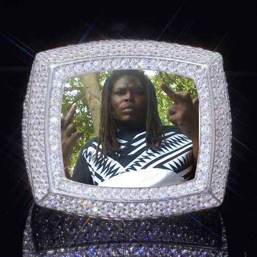 3D CUSTOM PICTURE ICED RING