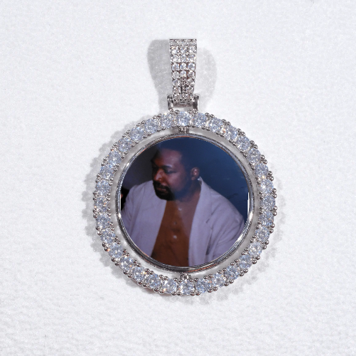 3D Spinning 2-Faced Custom Picture Pendant