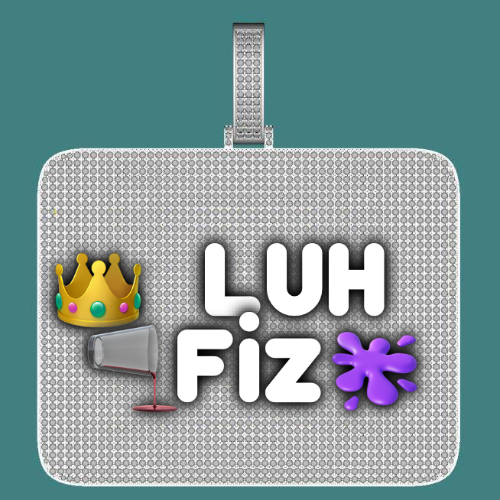 CUSTOM LETTER NECKLACE 3D BIG SQUARE