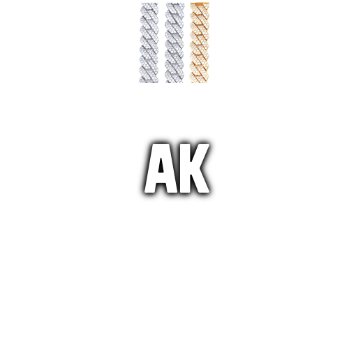 Custom Letters Baguette Two Layer Necklace