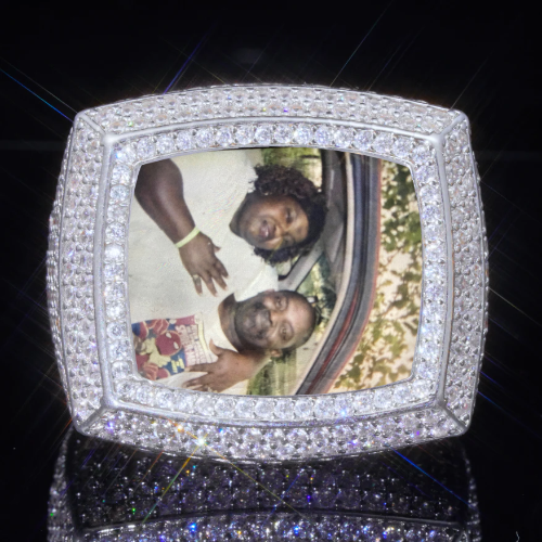 3D CUSTOM PICTURE ICED RING