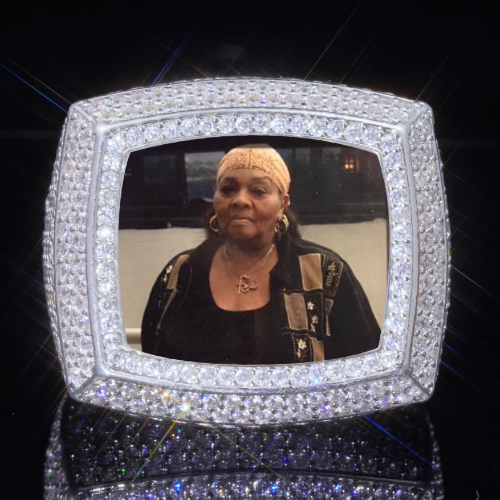 3D CUSTOM PICTURE ICED RING