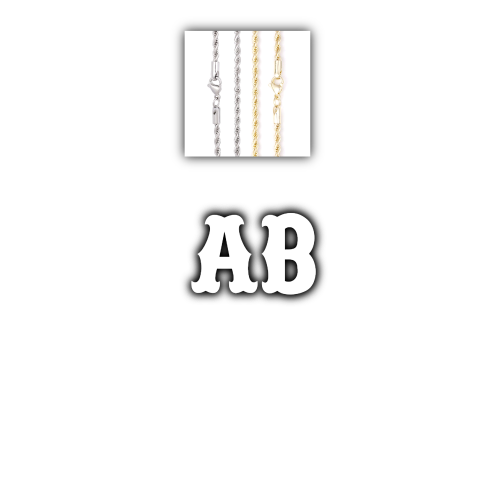 Custom Letters Freibeuter Font Necklace