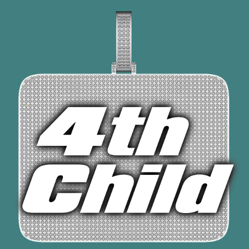 CUSTOM LETTER NECKLACE 3D BIG SQUARE