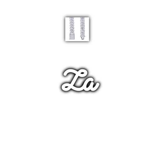 Script Custom Letter Necklace