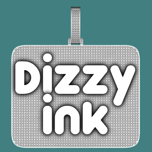 CUSTOM LETTER NECKLACE 3D BIG SQUARE
