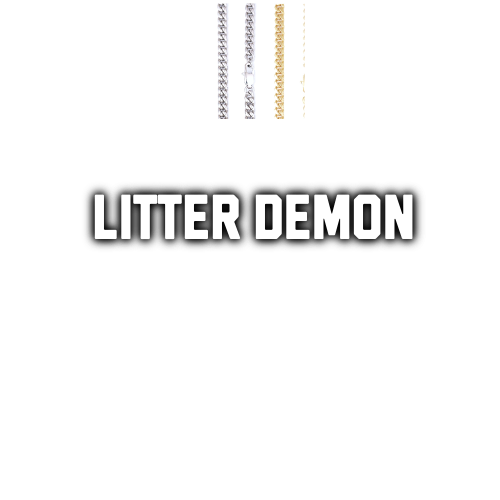 Custom Letters Baguette Two Layer Necklace