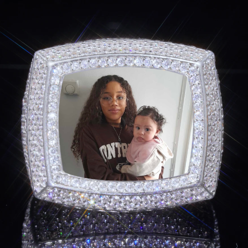3D CUSTOM PICTURE ICED RING