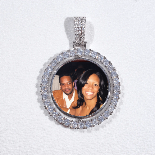 3D Spinning 2-Faced Custom Picture Pendant