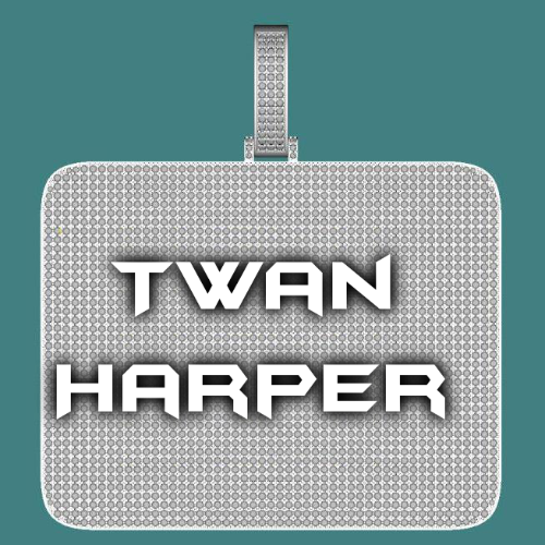 CUSTOM LETTER NECKLACE 3D BIG SQUARE