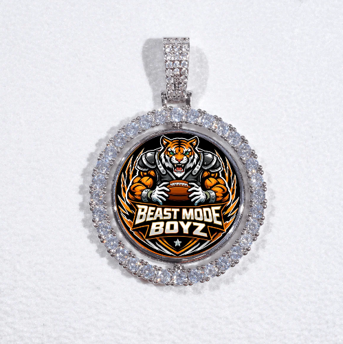 3D Spinning 2-Faced Custom Picture Pendant