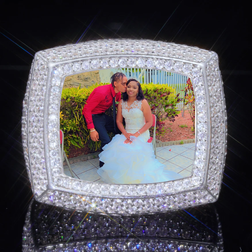 3D CUSTOM PICTURE ICED RING