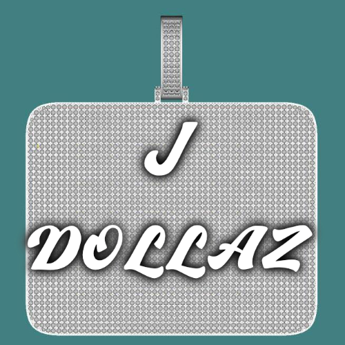 CUSTOM LETTER NECKLACE 3D BIG SQUARE