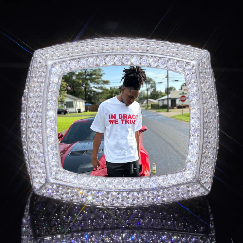 3D CUSTOM PICTURE ICED RING