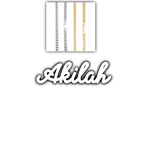 Script Custom Letter Necklace