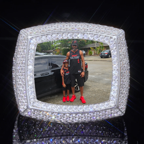 3D CUSTOM PICTURE ICED RING
