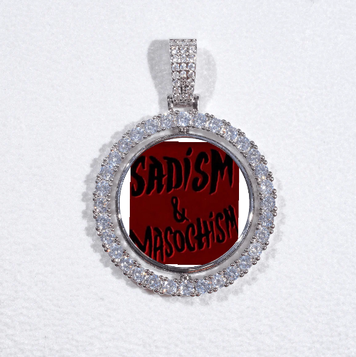 3D Spinning 2-Faced Custom Picture Pendant