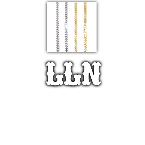 Custom Letters Freibeuter Font Necklace